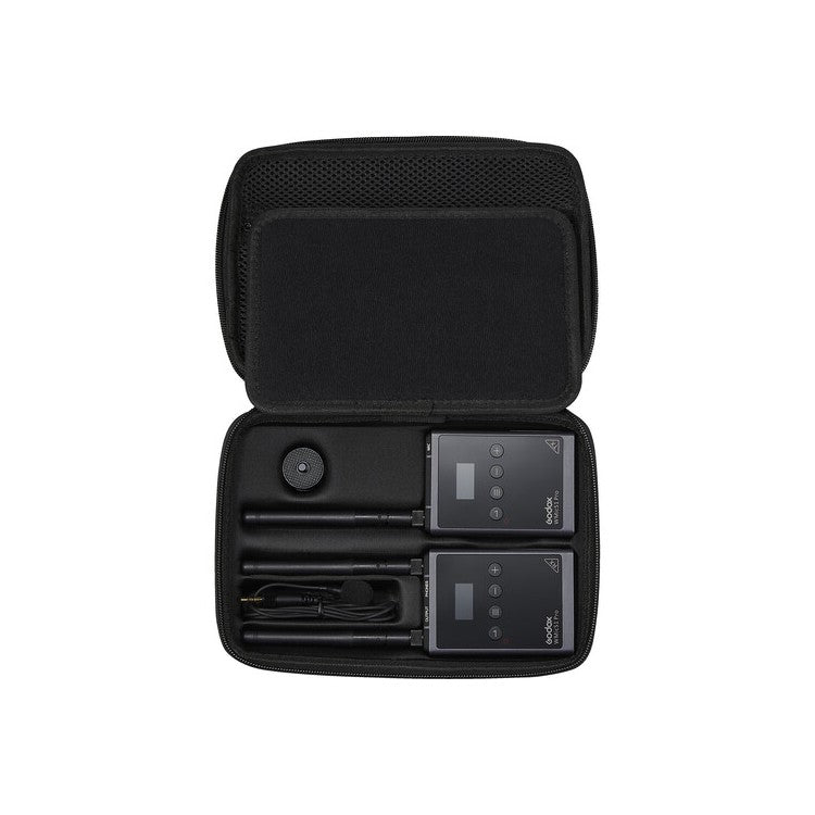 Godox WMicS1 Kit 1 Wireless Omni Lavalier Microphone 514 to 596 MHz Mic for Mirrorless/DSLR Cameras, Audio Mixers