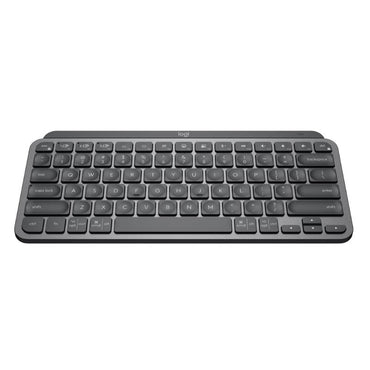 Logitech MX Keys Mini Minamalist Wireless Illuminated Keyboard with Bluetooth, Emoji Keys, USB-C Rechargeable Quick Charging, and Backlit for Laptop and PC (Graphite, Rose)