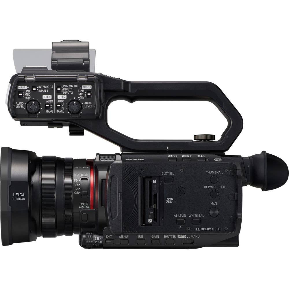 Panasonic HC-X2000 UHD 4K 3G-SDI/HDMI Pro Camera Camcorder with 24x Zoom