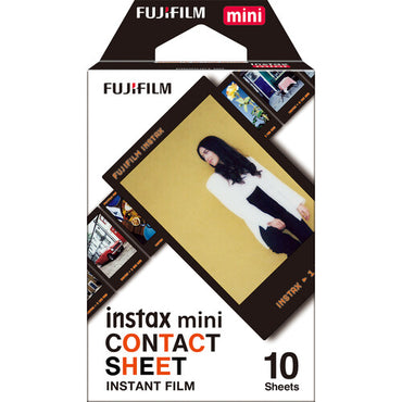 Fujifilm Instax Mini Contact Sheet Film 10 Sheets for Instax Mini Instant Camera