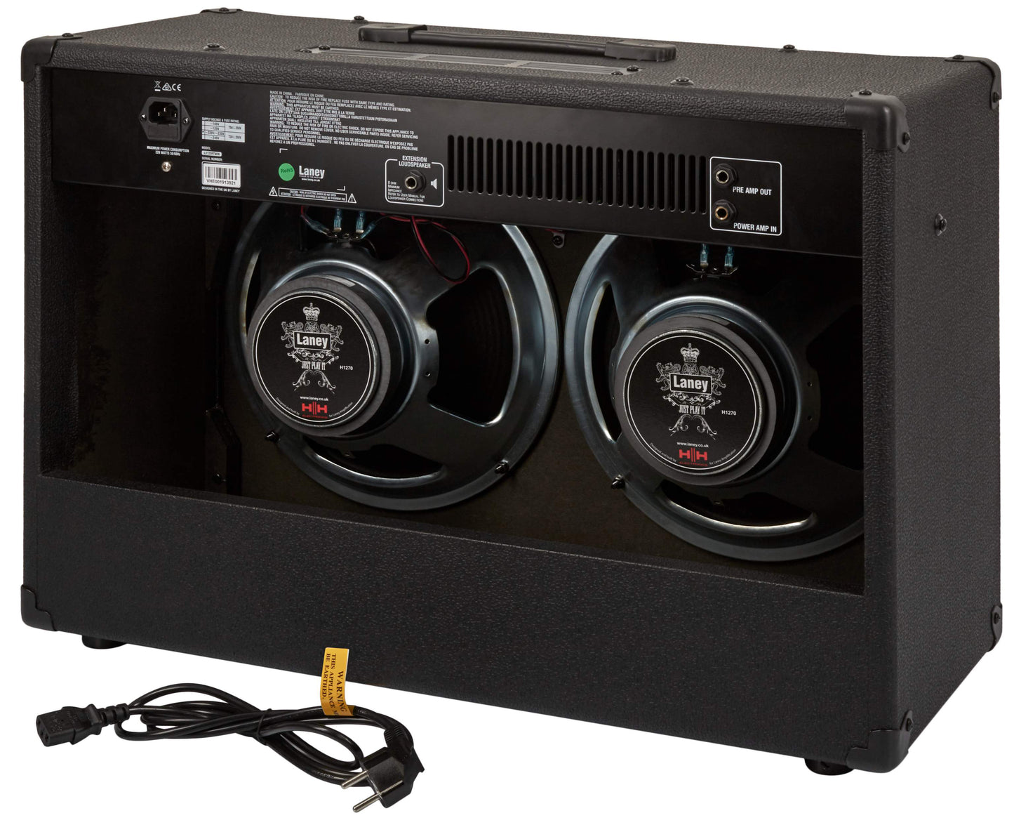 Laney LX120R TWIN BLACK 120 Watts 2x12 Inches Guitar Combo Amplifier