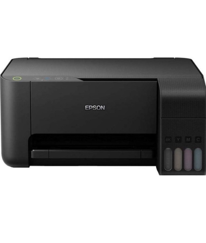 Epson L3210 3-in-1 Multifunctional EcoTank Printer with Epson Heat-Free Technology for Printing, Scanning and Copying