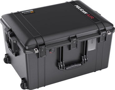 Pelican Air HPX Polymer Watertight Lightweight Wheeled Hard Case with Pick-N-Pluck Foam (BLACK) | Model - 1637WF