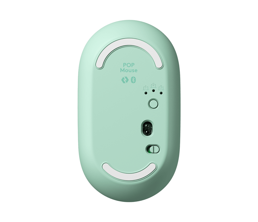 Logitech POP Wireless Mouse Cute and Colorful with Custom Emoji Button for Computer PC Laptop Tablet (Pink, Purple, Yellow)