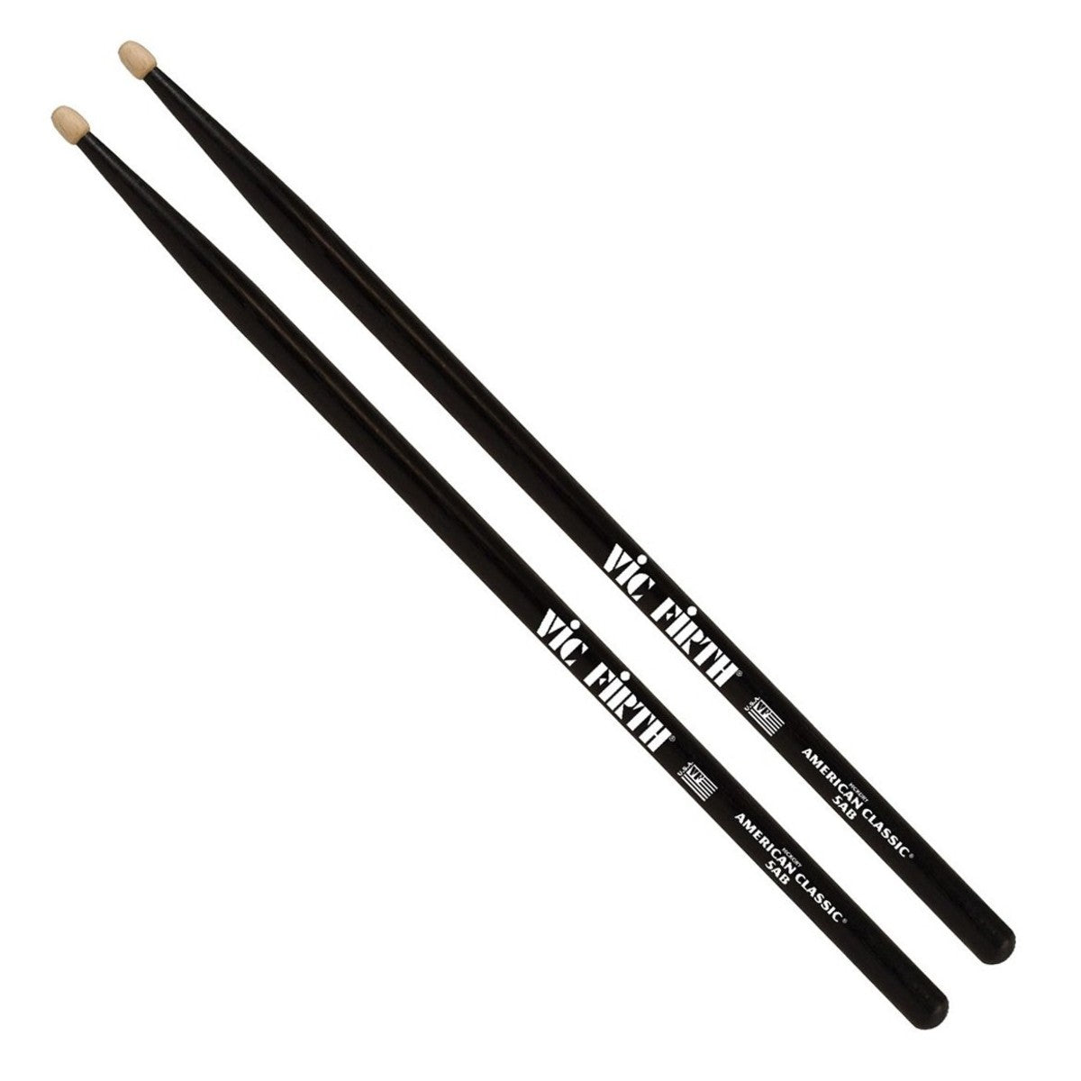 Vic Firth American Classic 5A Hickory Wood Drumsticks (Pair) Drum Sticks for Drums and Percussion (Multiple Styles Available)