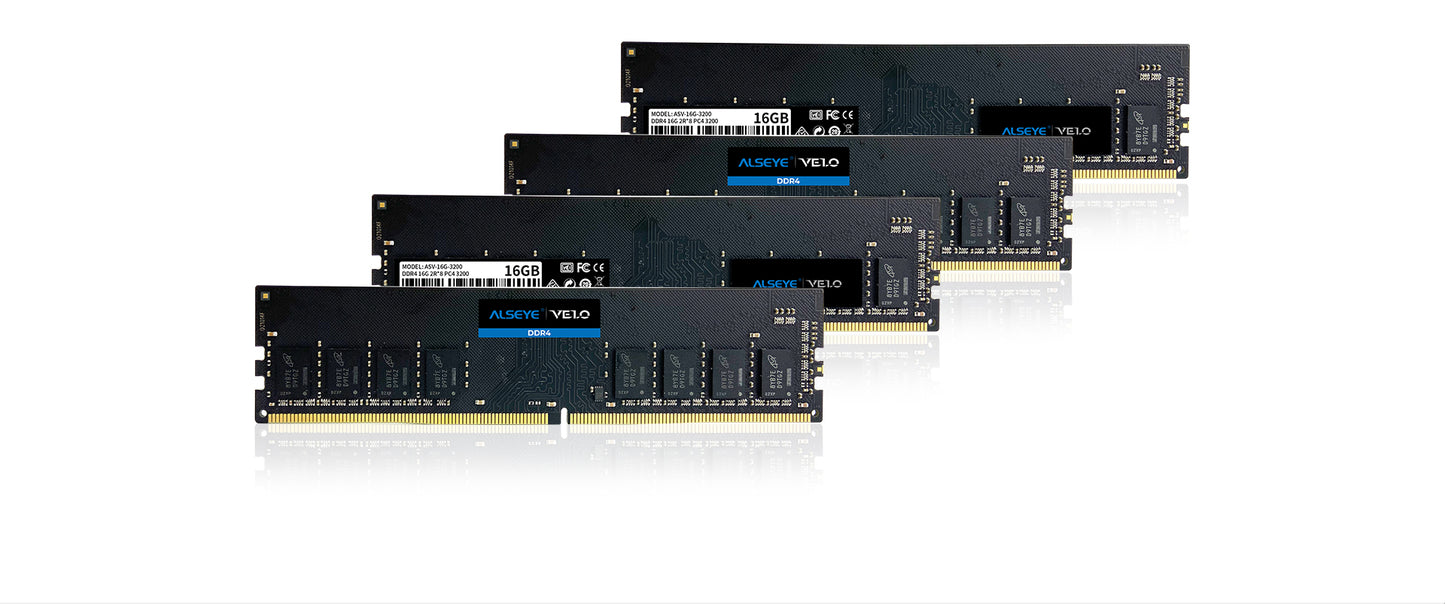 Alseye Velo Series 4GB / 8GB DDR4 2666MHz U-DIMM RAM Desktop PC Memory