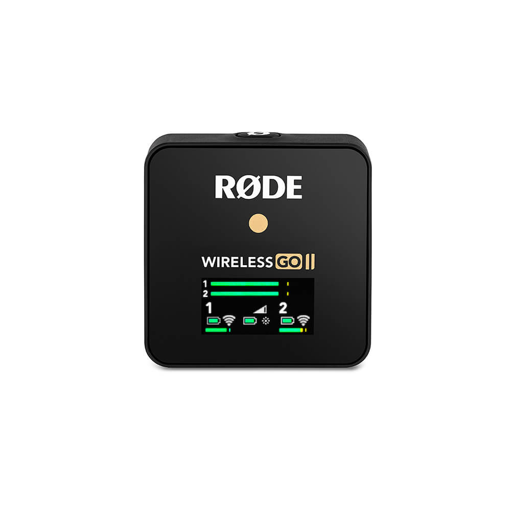 RODE Wireless GO II Single Compact Digital Wireless Microphone System/Recorder with USB Cable for Android Kit (2.4 GHz, Black)