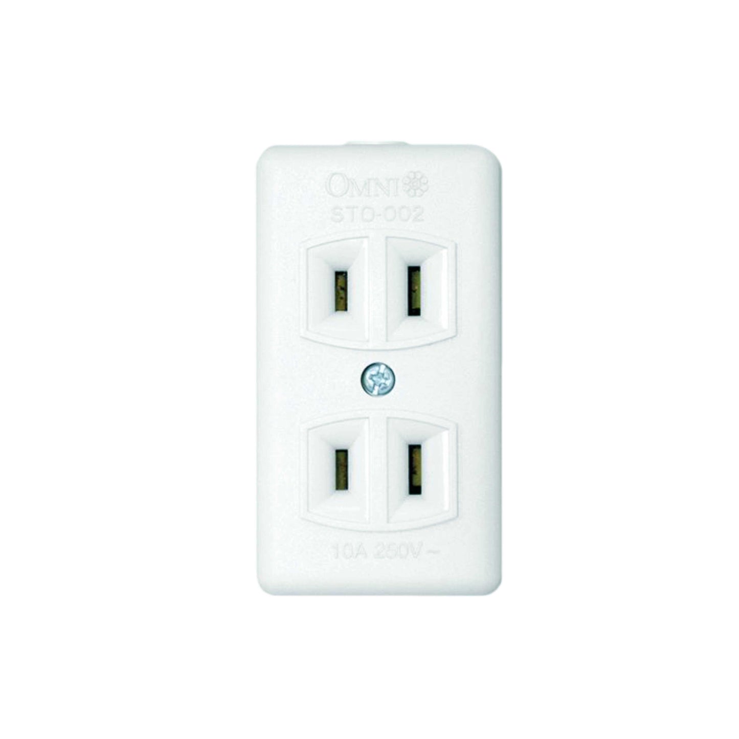 OMNI Spring Type Outlet Socket 10A 220V (2 Gang, 3 Gang, 4 Gang) for Electronics Appliances | STO-002 STO-003 STO-004