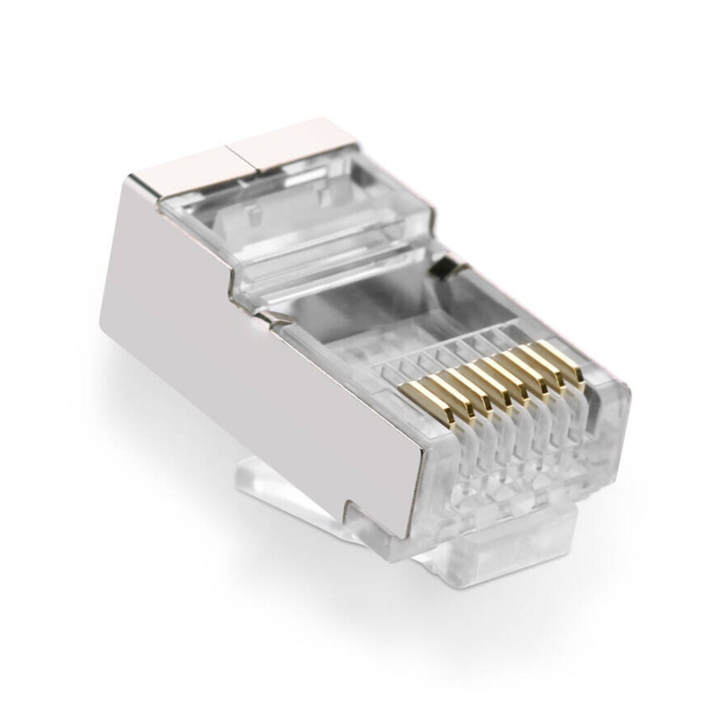 UGREEN CAT6 Shielding Crystal Head RJ45 Ethernet Network Adapter Crimp Connector (10 Pieces) | 20333