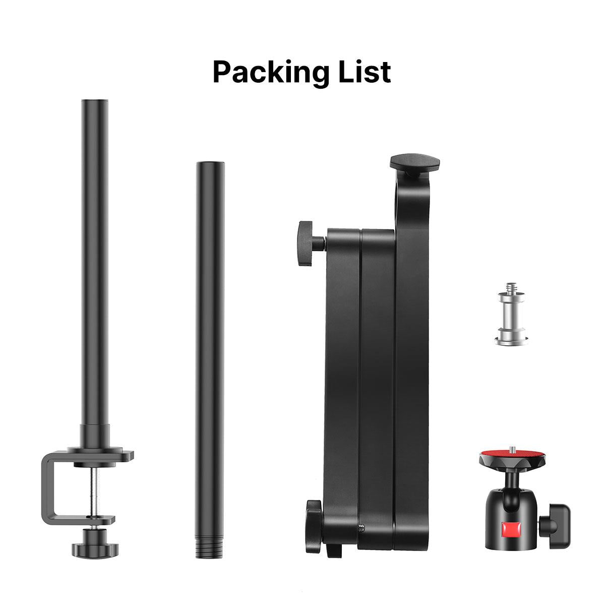 Ulanzi Table-Top Overhead Video Stand with Articulating Arm for Photography and Videography