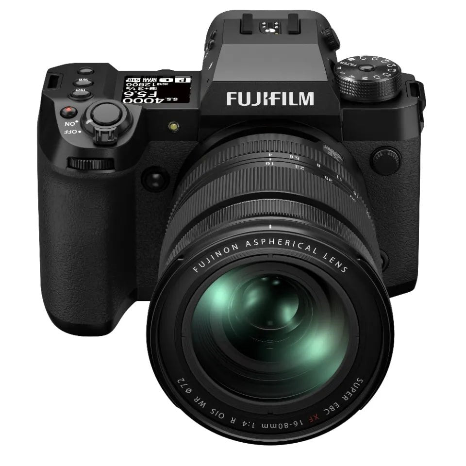 Fujifilm X-H2 40.2MP APS-C Mirrorless Camera with 16-80mm Lens (Black)