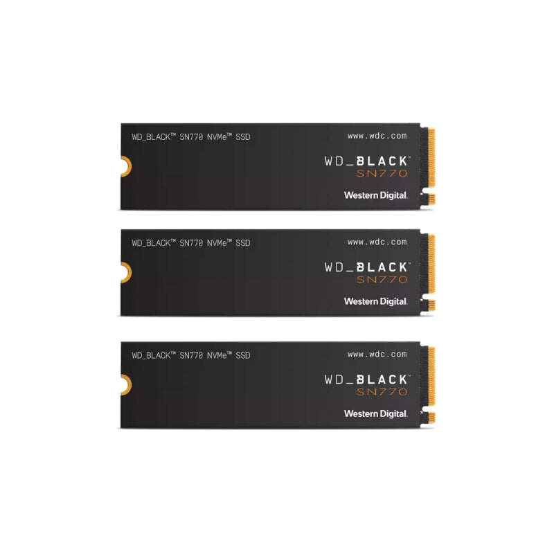 Western Digital WD BLACK SN770 250GB 500GB 1TB NVMe Gen4