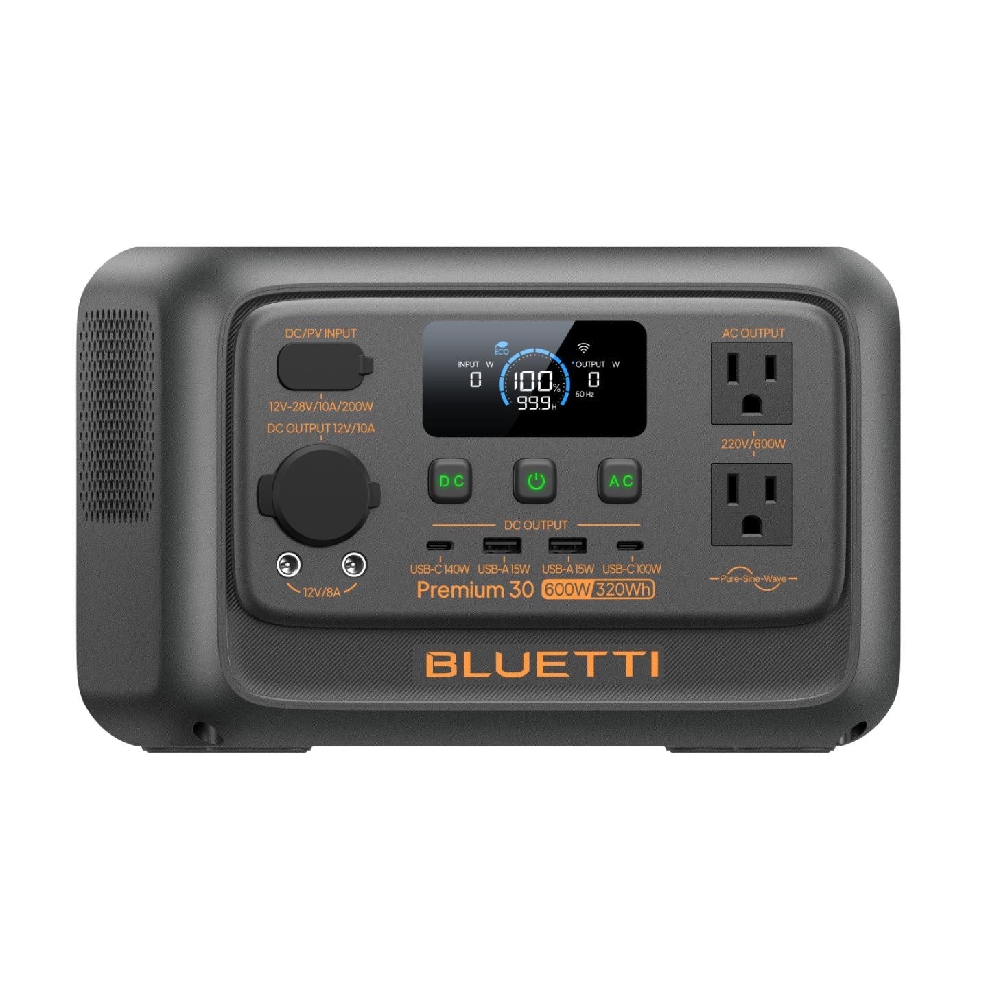 BLUETTI Premium 30 V2 600W Portable Power Station