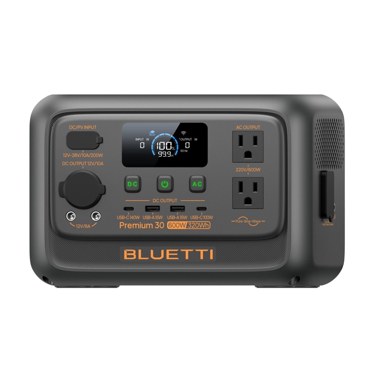 BLUETTI Premium 30 V2 600W Portable Power Station