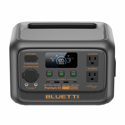 BLUETTI Premium 30 V2 600W Portable Power Station