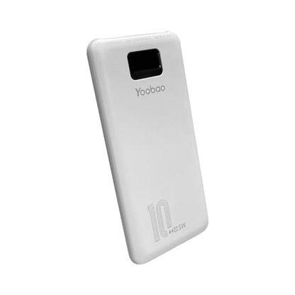 [CLEARANCE] Yoobao LC2 PRO 10000mAh Portable Powerbank with LED Display, PD20W Power Delivery Quick Charge with Built-in Two-Way Type C and Lightning Cable