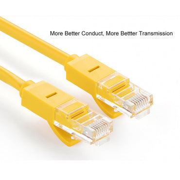 UGREEN CAT5e UTP LAN Ethernet Yellow Cable 1000Mbps Gigabit RJ45 Patch Network PC Router Cord (5 Meters) | 11233 |