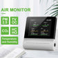 NOYAFA JMS16 Indoor Air Quality & Pollution Alert Digital Monitor with Touch Screen Display & Rechargeable Battery for Home, Hotel, Office, School & Car Interior
