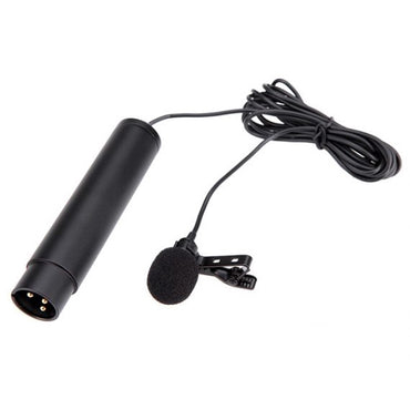 [CLEARANCE] Boya BY-M4C Professiol CardioidClip-On XLR Lavalier Microphone for Sony Canon Panasonic Camcorders Zoom Audio Recorders