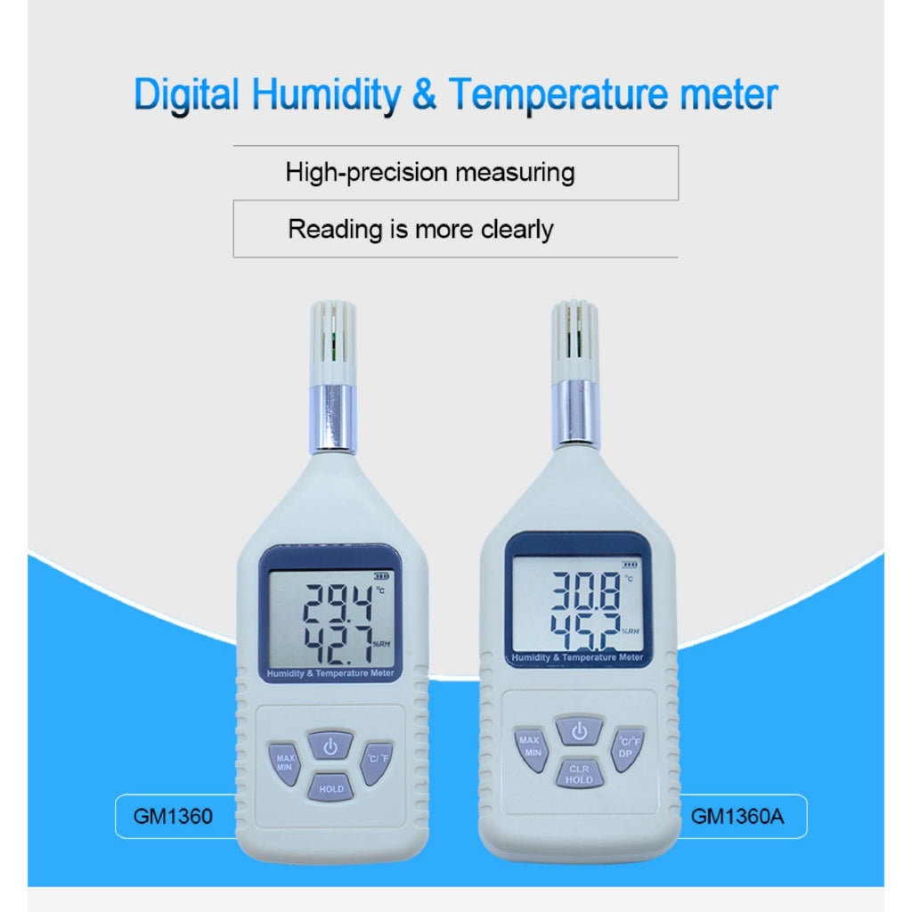 Benetech GM1360A Industrial Humidity & Temperature Meter Humidity Thermometer