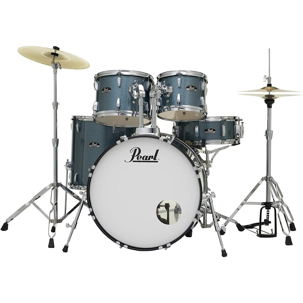 Pearl RS525SCC Roadshow 5-Piece Complete Drum Set with Cymbals