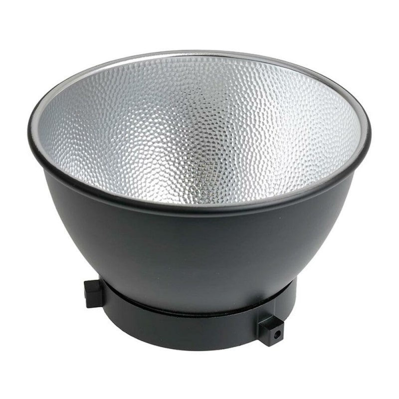 Godox 6" 5.5" 5.4" Standard Dome Reflector for ML60 AD300 LED Lights and AD600B AD600BM Flash Heads with 15° 60° Faceted Silver Interior for Lighting and Studio Equipment | RFT-1 RFT-22 RFT-23