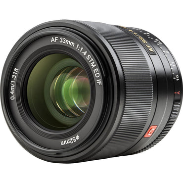 VILTROX AF 33mm F1.4 XF Prime Autofocus Lens for Fuji X-Mount Mirrorless Cameras