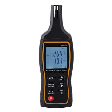 [CLEARANCE] Sndway SW-572 Digital Thermometer Hygrometer LCD Display Temperature Meter Humidity Tester with Alarm Function