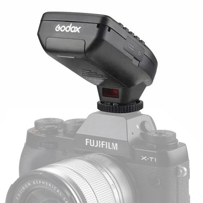 Godox XPRO-F XPROII-F 2.4Ghz Wireless Flash Trigger Transmitter with Autoflash and Max 328ft Range, Sekonic L-858 & TCM Function, Mobile App Control and Multi ID Access Settings for DSLR and Mirrorless Camera
