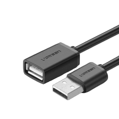 [CLEARANCE] UGREEN USB 2.0 A Male to A Female 1-Meter Nickel Plated Extension Cable with 480Mbs Transfer Speed | 10314