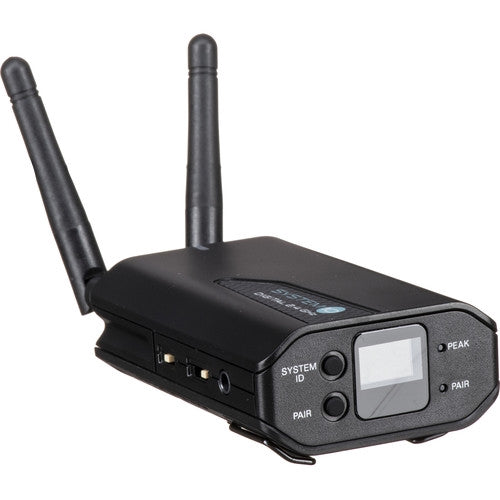 [CLEARANCE] Audio Technica ATW-1701 System 10 Digital Camera-Mount Wireless Lavalier Microphone System with No Mic (2.4 GHz)