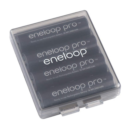 Panasonic Eneloop Pro Storage Case For AA and AAA Battery (Obsidian Grey)