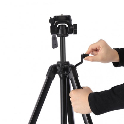 Benro T-891 Aluminum Alloy Tripod with 3-Way Pan Tilt Head Lightweight up to 4kg Load Capacity for Photo Video DSLR Mirrorless Cameras | BENRO T-891