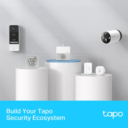 TP-Link H200 Smart Hub - Multi-Device Control Hub with Voice Assist, Smartphone app Interface, Built-in Chimes & Alarm for Home Security Cameras, Video Doorbells, Lights, Thermostats, Sensors, Buttons & Switches | TP LINK TPLINK