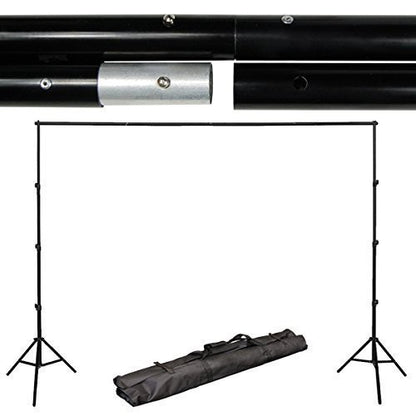 [CLEARANCE] Pxel LS-BD2.8X3 Photo Video Studio 280cm x 300cm or 9ft. x 10 ft Adjustable Muslin Background Backdrop Support System Stand