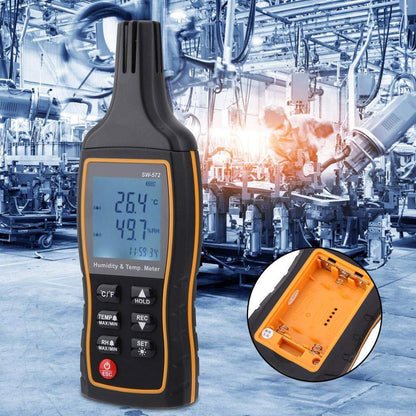 [CLEARANCE] Sndway SW-572 Digital Thermometer Hygrometer LCD Display Temperature Meter Humidity Tester with Alarm Function