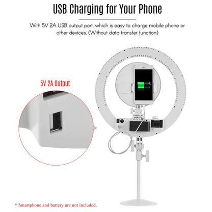 [CLEARANCE] Yongnuo YN208 PRO Ring Lamp Selfie Ring Light with up to 3200K-5500K Bi-Color LED