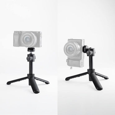 PGYTECH CapLock Quick Release Action Camera Selfie Stick Tripod with Cold Shoe Mount and 1/4" Screw Adapter for Insta360, DJI, GoPro, and Smartphone Holders | P-GM-218