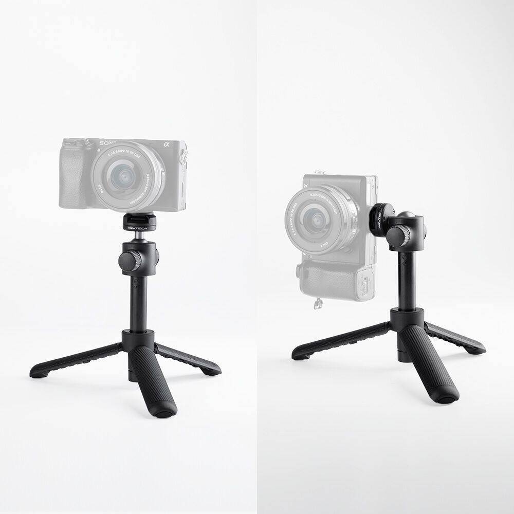 PGYTECH CapLock Quick Release Action Camera Selfie Stick Tripod with Cold Shoe Mount and 1/4" Screw Adapter for Insta360, DJI, GoPro, and Smartphone Holders | P-GM-218