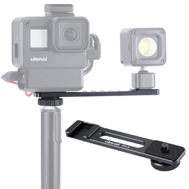 Ulanzi PT-7 Extension Bar Bracket with Cold Shoe 1/4 Screw for LED Video Light