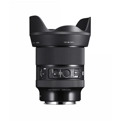 Sigma 24mm F1.4 DG DN Art Lens for Sony E-Mount Mirrorless Cameras/Full Frame Format with 72mm Front Filter Thread, Two FLD Elements & One SLD Elements, Four Aspherical Elements, and STM Autofocus Motor for Professional Photography