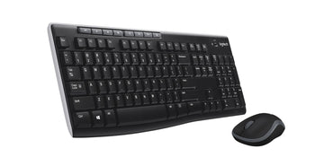 Logitech MK270R Advanced 2.4GHz Wireless Keyboard and Mouse Combo with Spill-Resistant, 10m Wireless Range for Windows 7, 8, 10, and Chrome OS