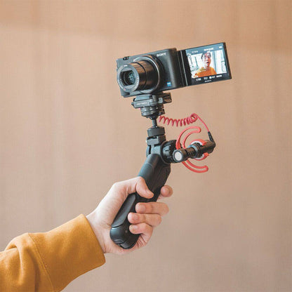 PGYTECH MantisPod Pro Vlogging Camera Tripod with SpLock Arca-Type Quick Release Plate, Mini Smartphone Holder, and Cold Shoe Mount | P-CG-020
