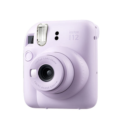 FUJIFILM Instax Mini 12 Instant Camera - OFFICIAL Fujifilm Philippines 1-Year Warranty | Blossom Pink, Clay White, Lilac Purple, Mint Green, Pastel Blue