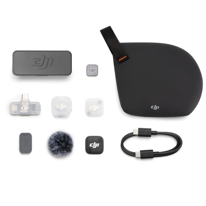 DJI Mic Mini 2 Wireless Microphone System 2TX + RX with Charging Case