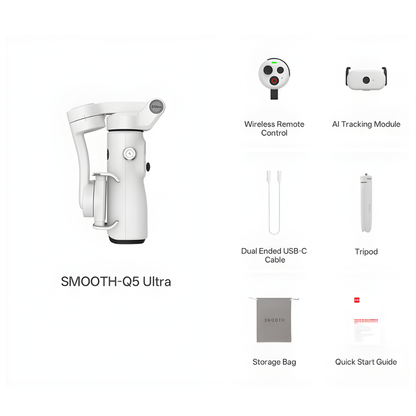 ZHIYUN Smooth Q5 / Smooth Q5 Combo Ultra 3-Axis Gimbal Stablizers for Smartphone