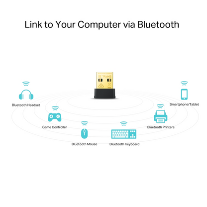 TP-Link Archer T2UB Nano AC600 Wireless USB Adapter Dongle with Dual Band 2.4GHz / 5GHz WIFI Max 600Mbps and Bluetooth Connection