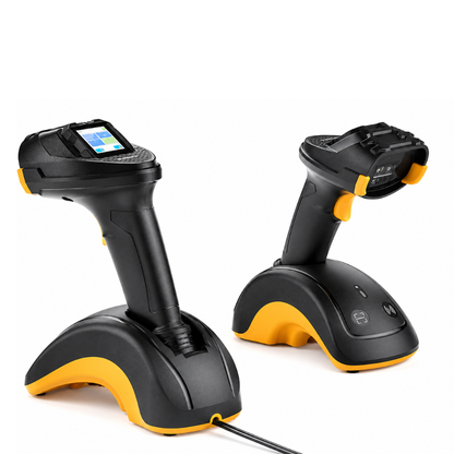Inateck Pro 8 SE 1D 2D QR 3 In 1 Barcode Scanner with Touchscreen Display, Smart Charging Dock