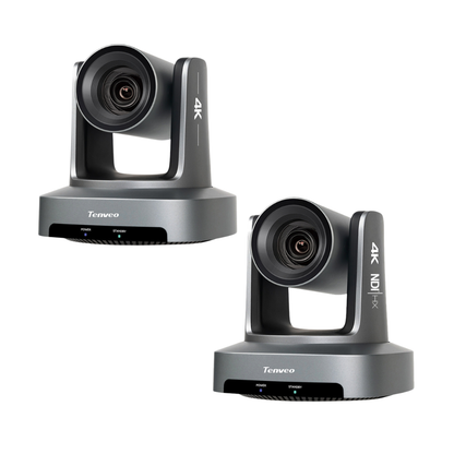 Tenveo TEVO UV20U-4K-NDI 4K AI Auto Tracking PTZ Video Camera with 20x Optical Zoom NDI|HX2