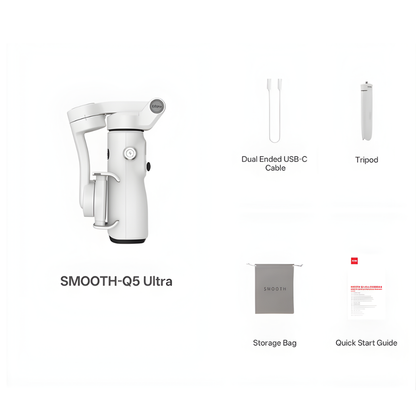 ZHIYUN Smooth Q5 / Smooth Q5 Combo Ultra 3-Axis Gimbal Stablizers for Smartphone